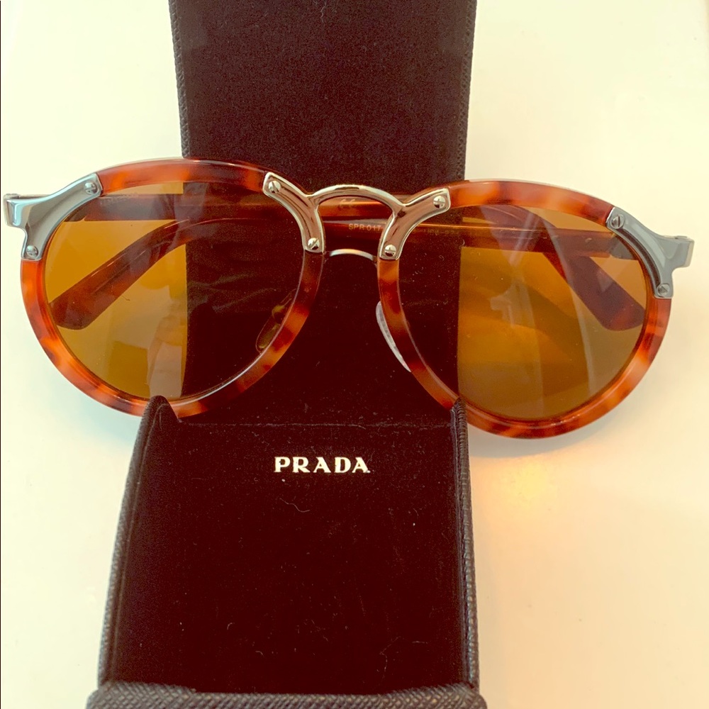 Unisex Prada Eyeglasses, with case.